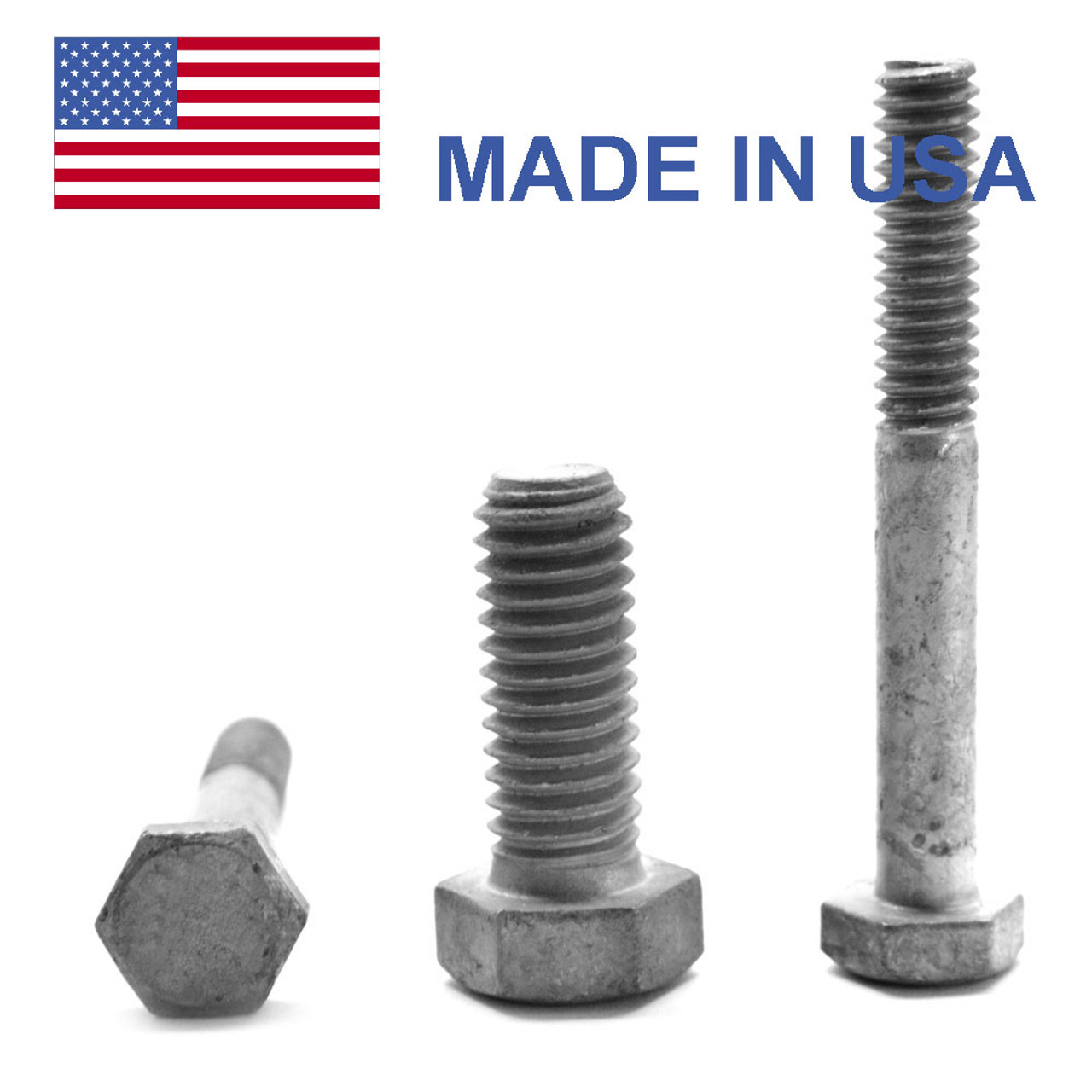 Picture of Brighton Best 480668 1 1/4"-7X8" A325 Type 1 Heavy Hex Structural Bolt Hdg (USA)